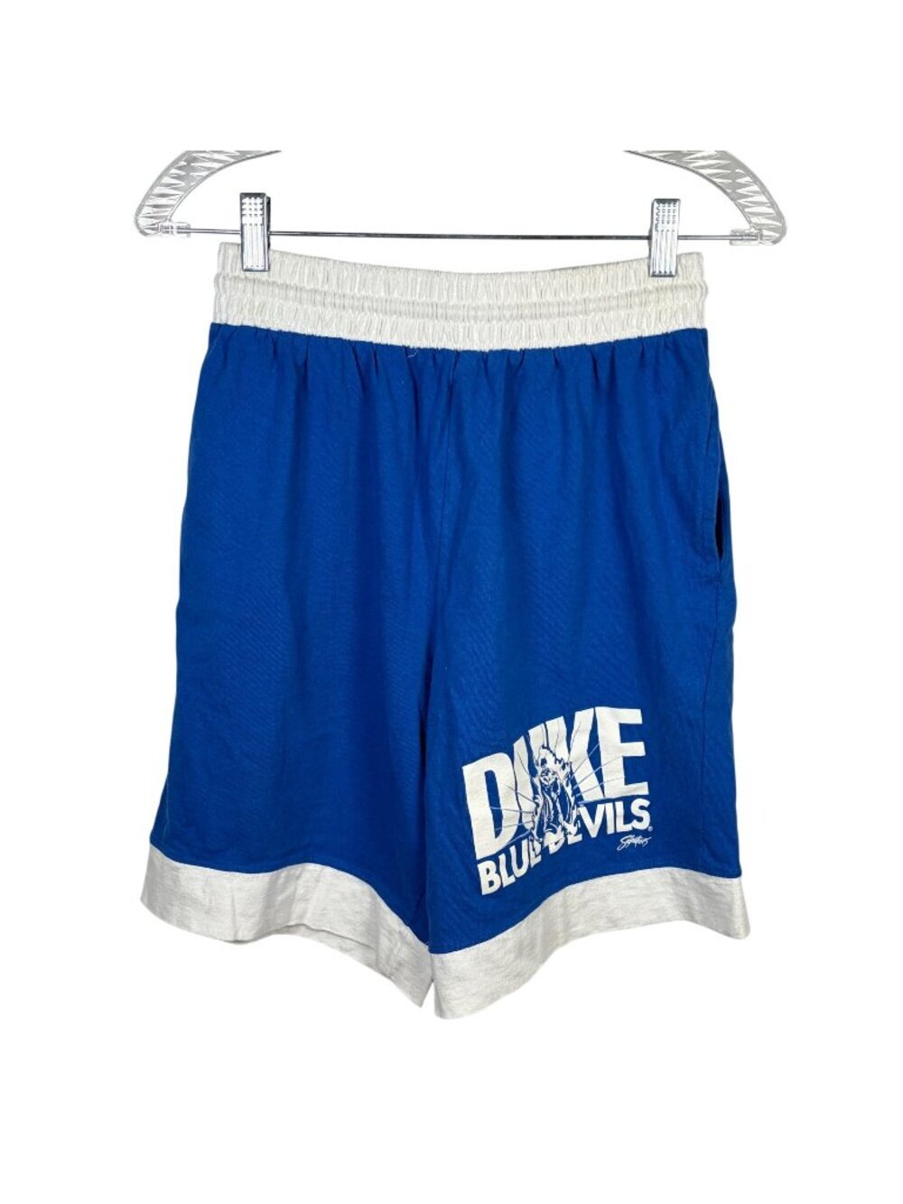 Vintage Duke Blue Devils Gym Shorts Mens L 100% Cotton EdsWest Made in USA